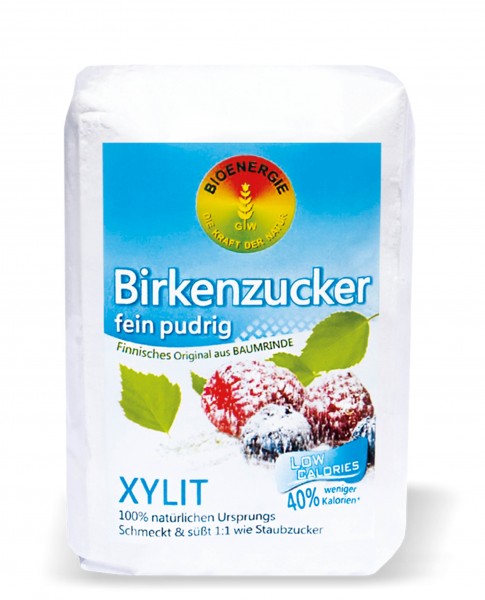 Birkenzucker, Xylit fein pudrig, aus Finnland, 600 g