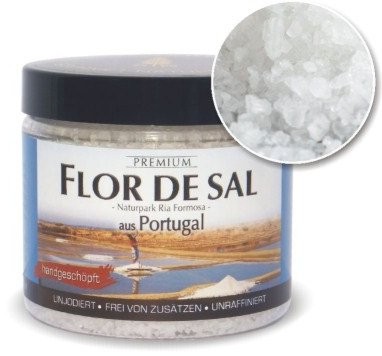 Flor de Sal aus Portugal, 120 g