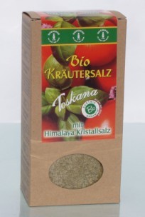 Bio Kräutersalz Toskana, mit Kristallsalz, 450 g
